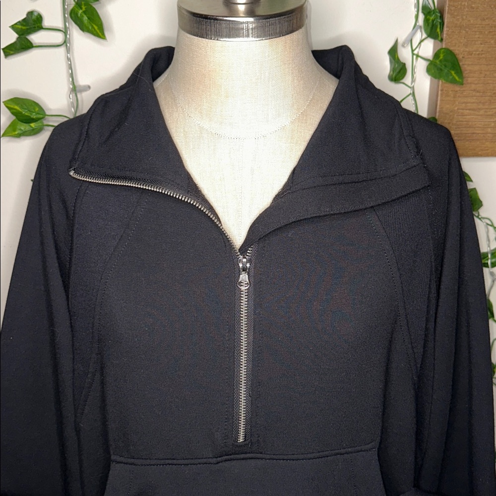 Danskin Half Zip Crewneck Sweatshirt - Picture 3 of 7